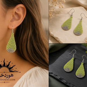 گوشواره دست ساز هوردخت ( کد 102)