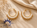 گوشواره دست ساز هوردخت ( کد 104)