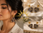 گوشواره دست ساز هوردخت ( کد 105)